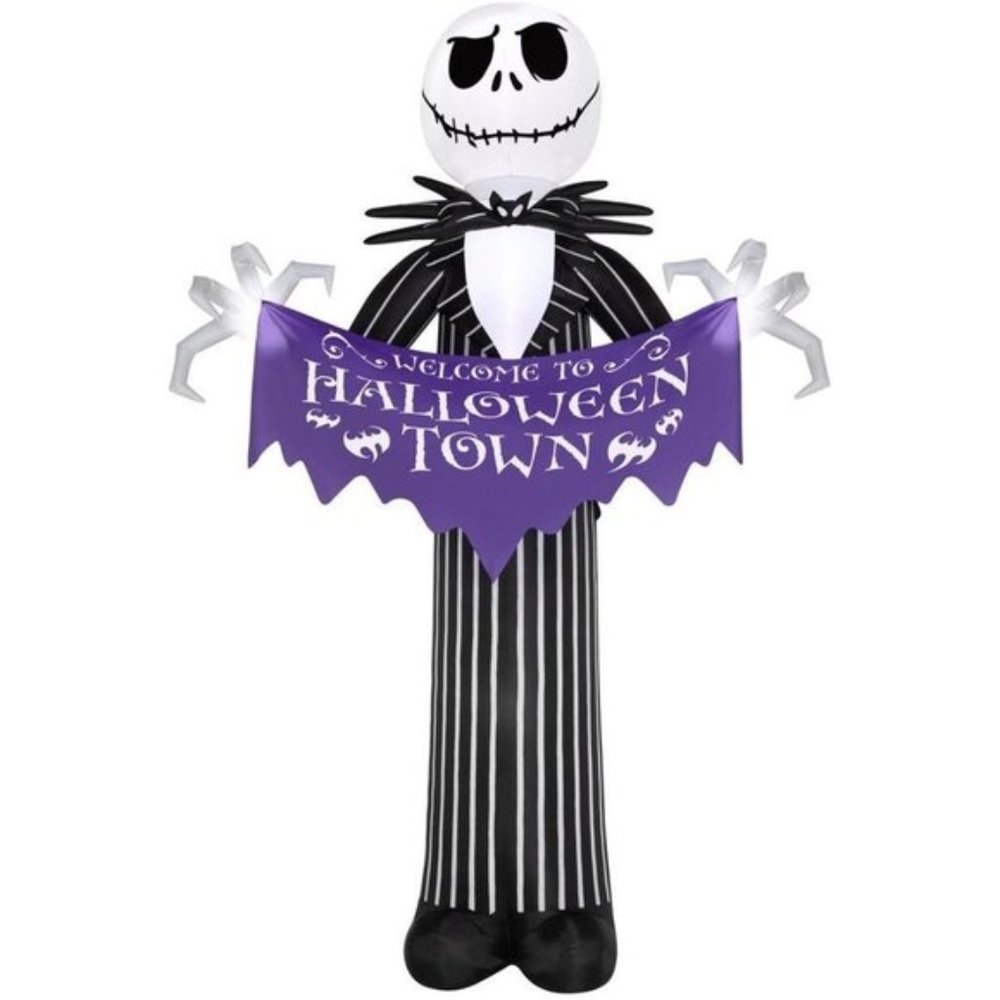 18 Ft / Foot Jack Skellington Inflatable